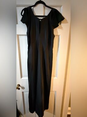 The Occasion by Old Navy Black Key Hole Dress